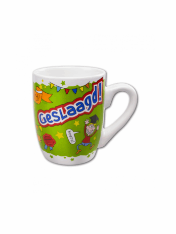 Fun mok Geslaagd goed gedaan