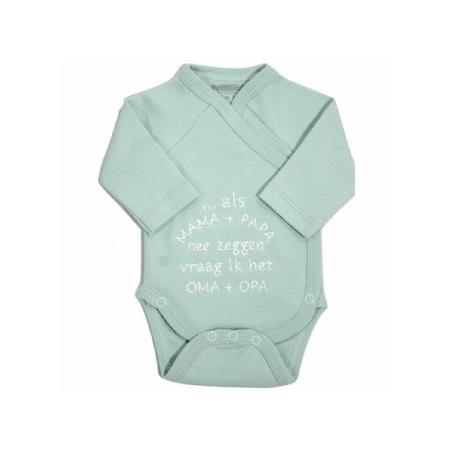 Romper Groen opa, oma, papa, mama