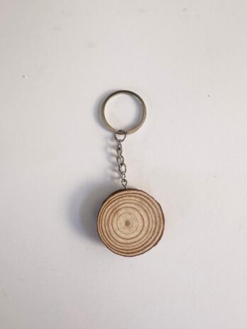 Sleutelhanger boomschijf